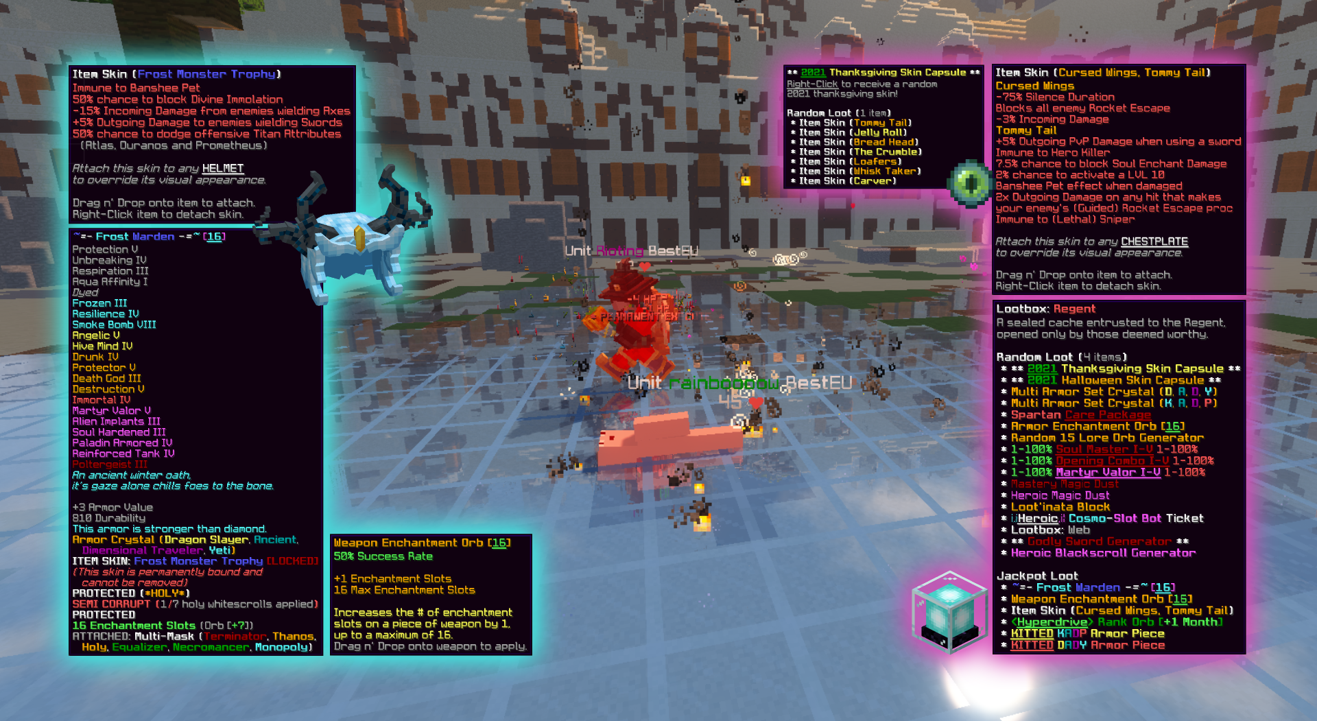 Frost Warden Admin Helmet, Regent Lootbox and More!